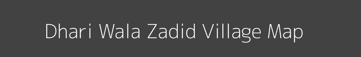Map of Dhari Wala Zadid Village in Uttar Pradesh Image