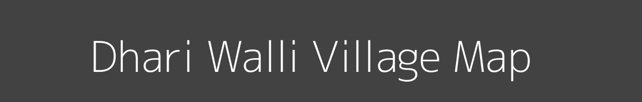 Map of Dhari Walli Village in Uttarakhand Image