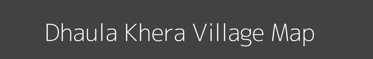 Map of Dhaula Khera Village in Uttarakhand Image