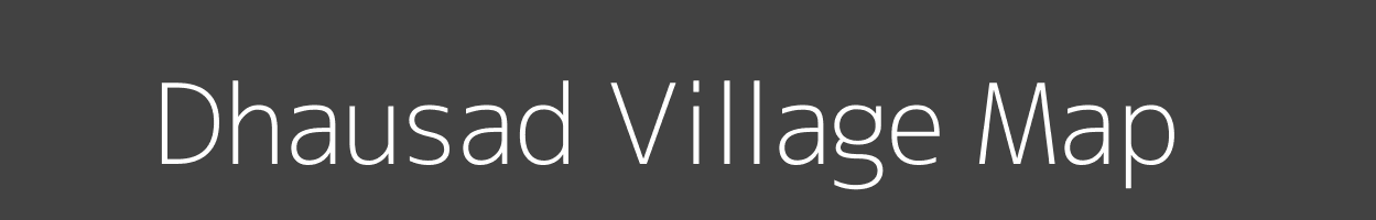 Map of Dhausad Village in Madhya Pradesh Image