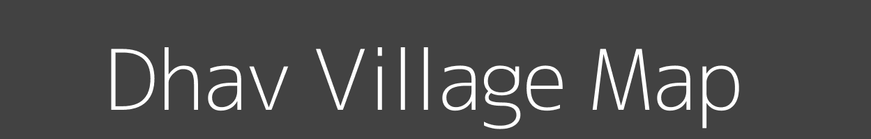 Map of Dhav Village in Uttar Pradesh Image