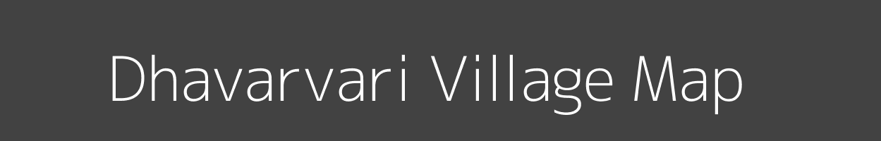 Map of Dhavarvari Village in Uttar Pradesh Image
