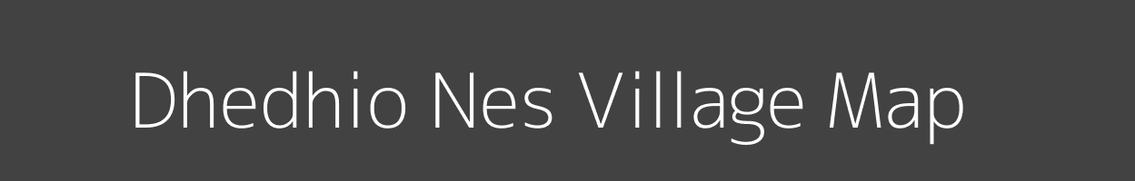 Map of Dhedhio Nes Village in Gujarat Image