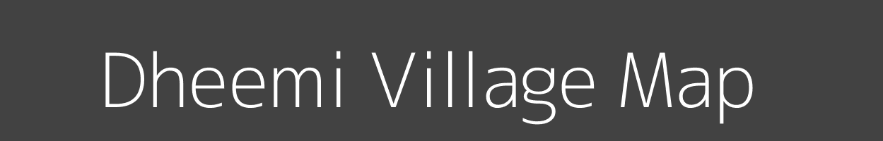 Map of Dheemi Village in Uttar Pradesh Image