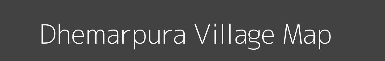 Map of Dhemarpura Village in Uttar Pradesh Image