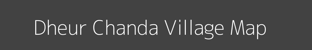 Map of Dheur Chanda Village in West Bengal Image