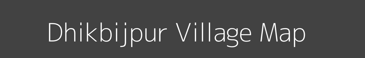 Map of Dhikbijpur Village in Uttarakhand Image