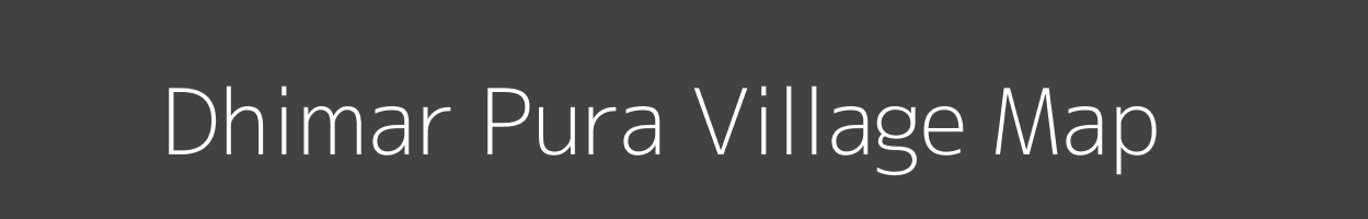 Map of Dhimar Pura Village in Uttar Pradesh Image