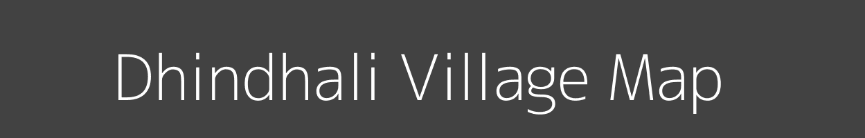 Map of Dhindhali Village in Uttar Pradesh Image