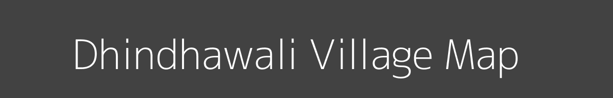 Map of Dhindhawali Village in Uttar Pradesh Image