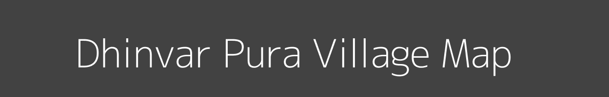 Map of Dhinvar Pura Village in Uttar Pradesh Image