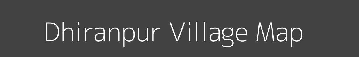 Map of Dhiranpur Village in Uttar Pradesh Image