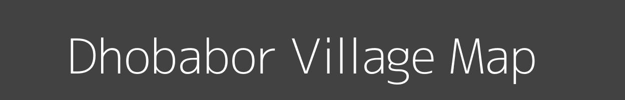 Map of Dhobabor Village in Madhya Pradesh Image