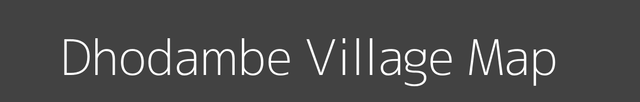 Map of Dhodambe Village in Maharashtra Image