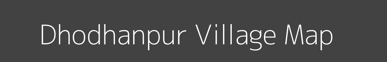 Map of Dhodhanpur Village in Uttar Pradesh Image