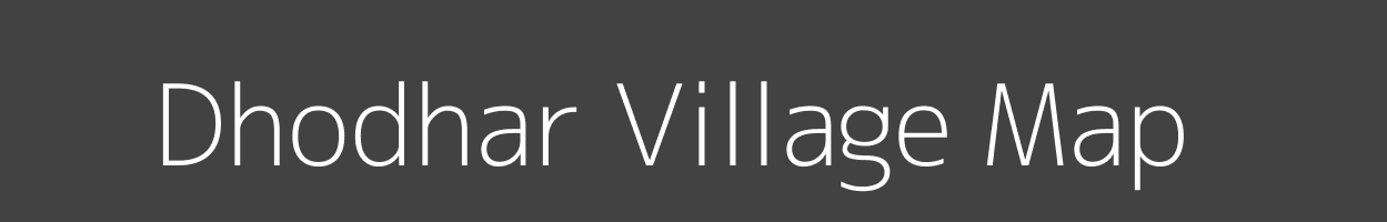 Map of Dhodhar Village in Madhya Pradesh Image