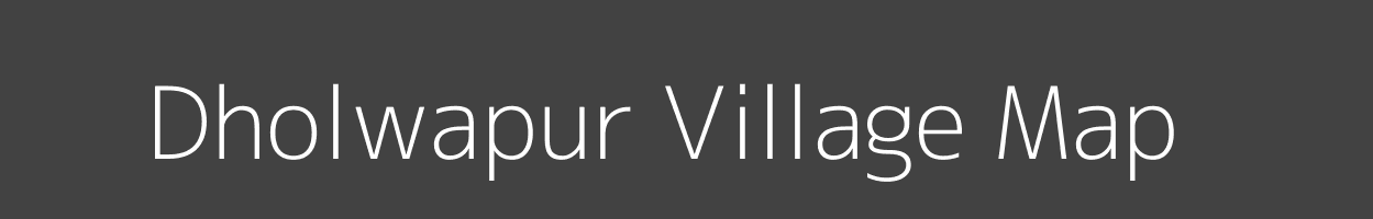 Map of Dholwapur Village in Uttar Pradesh Image