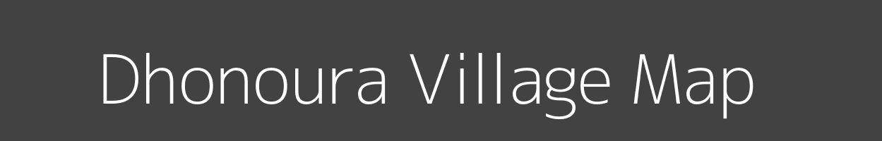 Map of Dhonoura Village in Madhya Pradesh Image