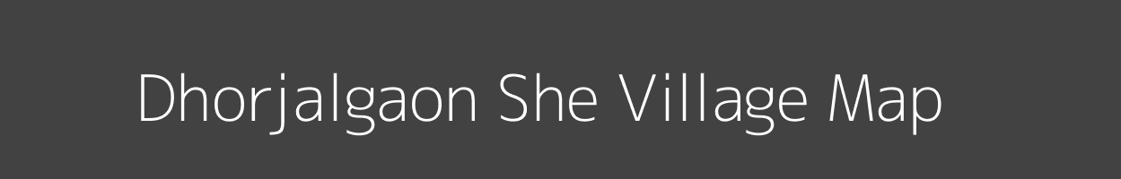 Map of Dhorjalgaon She Village in Maharashtra Image