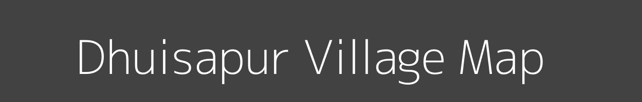 Map of Dhuisapur Village in Uttar Pradesh Image