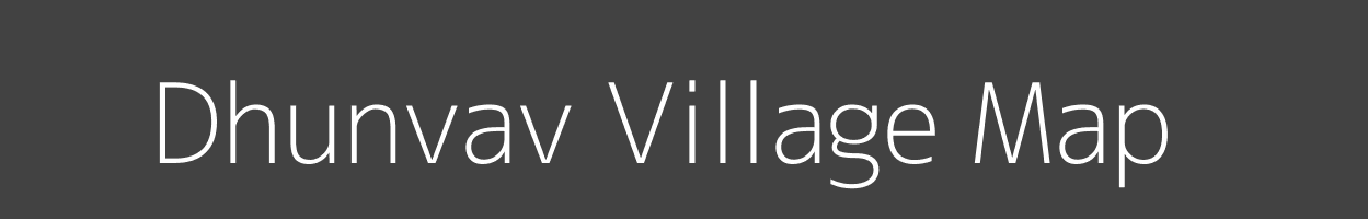 Map of Dhunvav Village in Gujarat Image