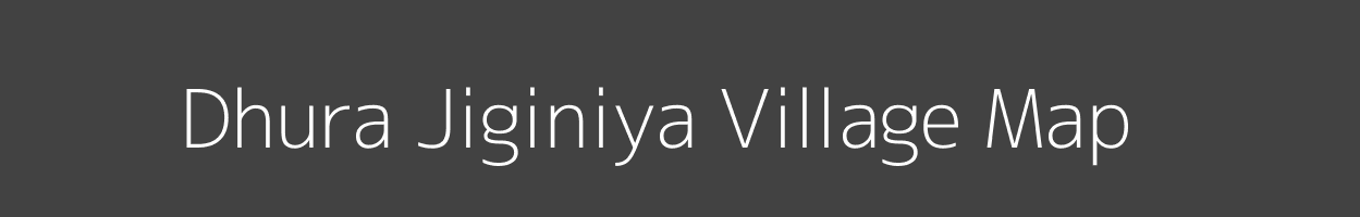 Map of Dhura Jiginiya Village in Uttar Pradesh Image