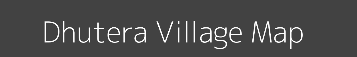 Map of Dhutera Village in Maharashtra Image