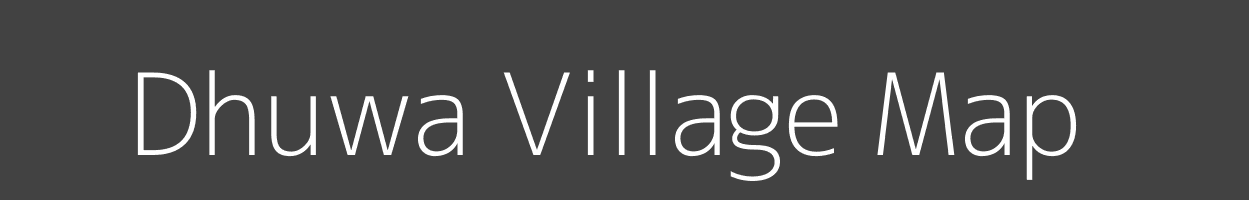 Map of Dhuwa Village in Madhya Pradesh Image