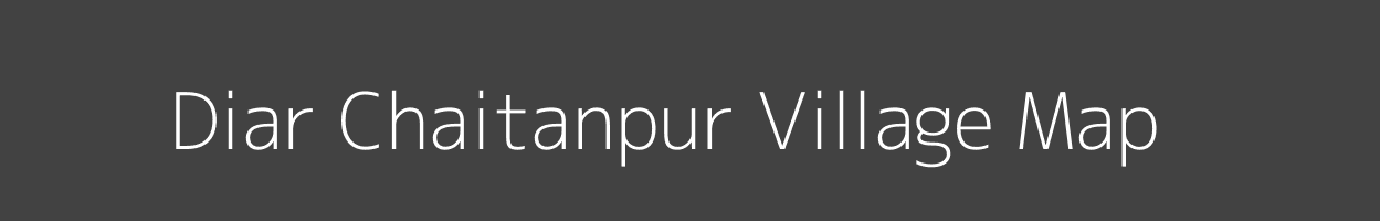 Map of Diar Chaitanpur Village in West Bengal Image