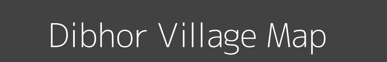 Map of Dibhor Village in Uttar Pradesh Image