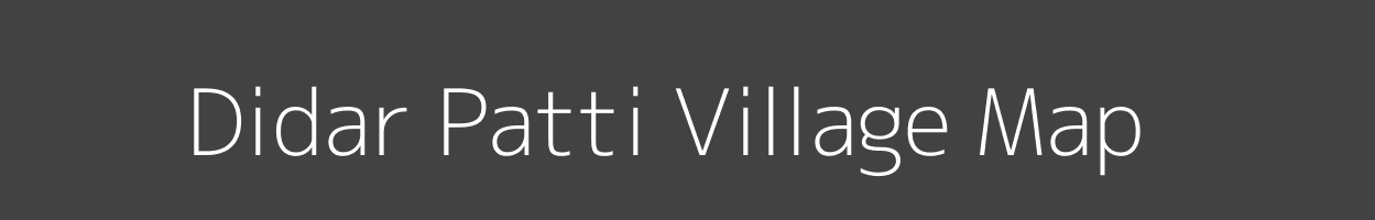 Map of Didar Patti Village in Uttar Pradesh Image