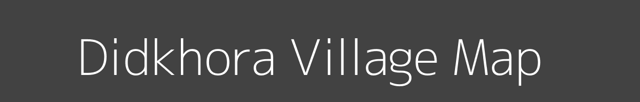 Map of Didkhora Village in Uttar Pradesh Image