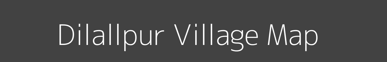 Map of Dilallpur Village in Uttar Pradesh Image