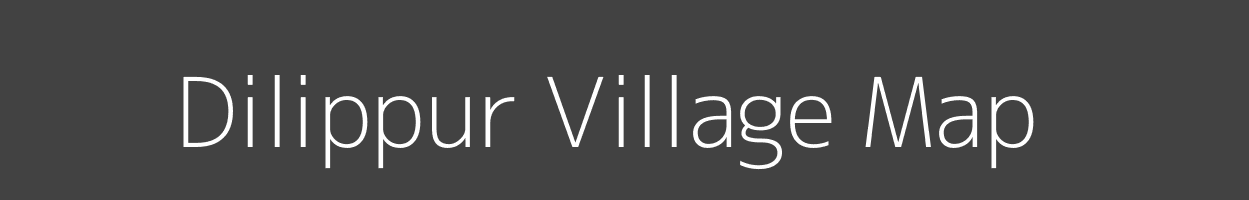 Map of Dilippur Village in Uttar Pradesh Image