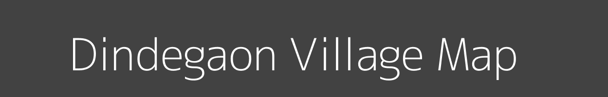 Map of Dindegaon Village in Maharashtra Image