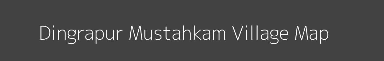 Map of Dingrapur Mustahkam Village in Uttar Pradesh Image