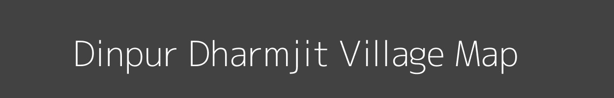 Map of Dinpur Dharmjit Village in Uttar Pradesh Image