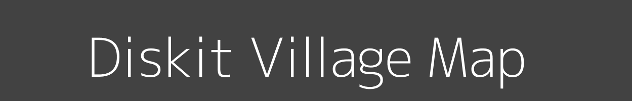 Map of Diskit Village in Jammu and Kashmir Image