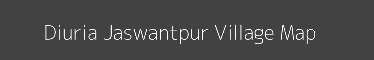 Map of Diuria Jaswantpur Village in Uttar Pradesh Image