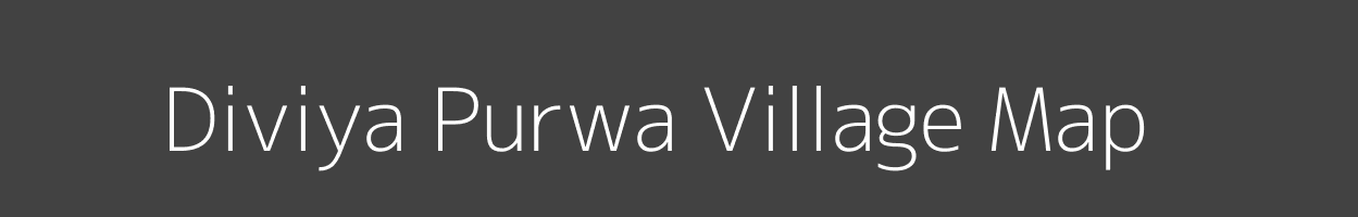 Map of Diviya Purwa Village in Madhya Pradesh Image