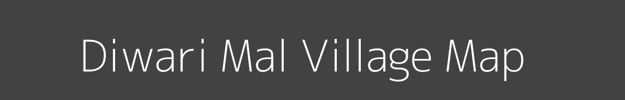 Map of Diwari Mal Village in Madhya Pradesh Image