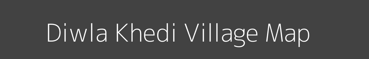 Map of Diwla Khedi Village in Madhya Pradesh Image