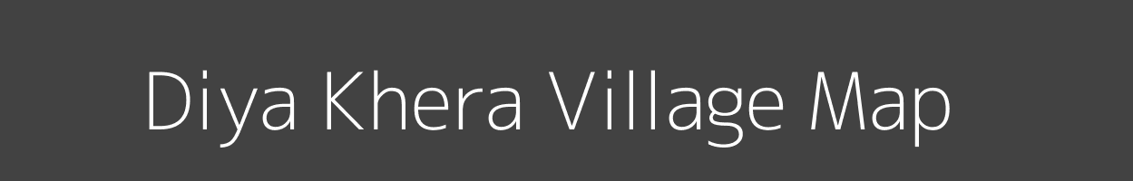 Map of Diya Khera Village in Uttar Pradesh Image