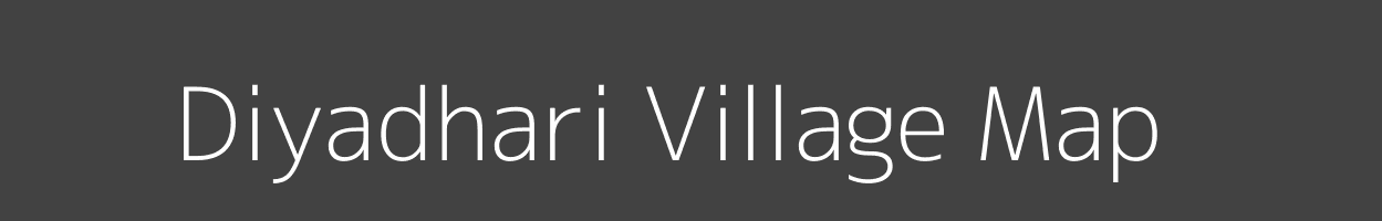 Map of Diyadhari Village in Rajasthan Image