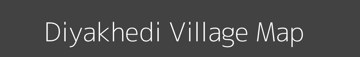 Map of Diyakhedi Village in Madhya Pradesh Image