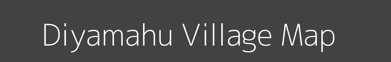 Map of Diyamahu Village in Madhya Pradesh Image