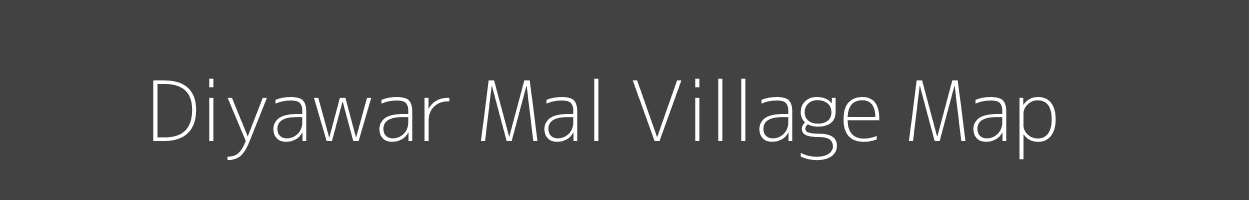 Map of Diyawar Mal Village in Madhya Pradesh Image