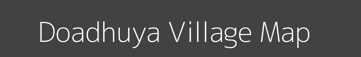 Map of Doadhuya Village in Uttar Pradesh Image