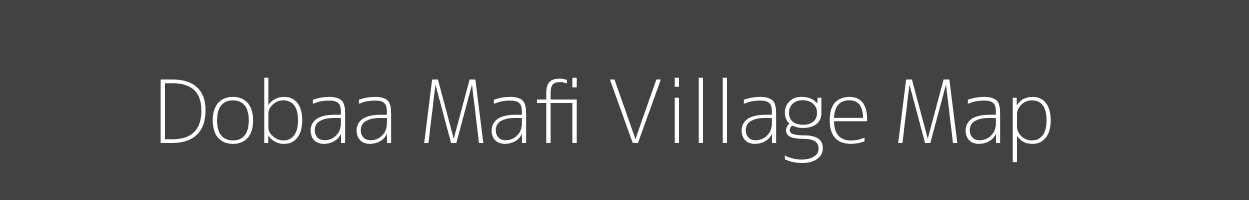 Map of Dobaa Mafi Village in Uttar Pradesh Image