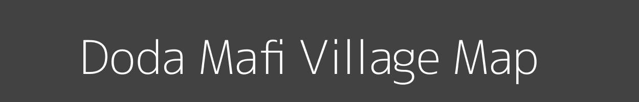 Map of Doda Mafi Village in Uttar Pradesh Image